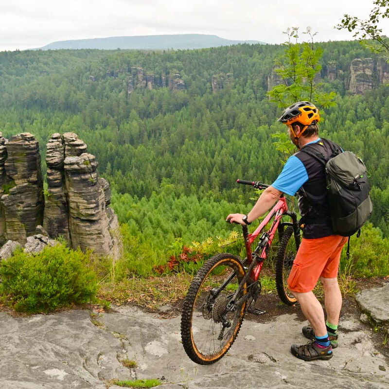 Radtouren in Rosenthal-Bielatal