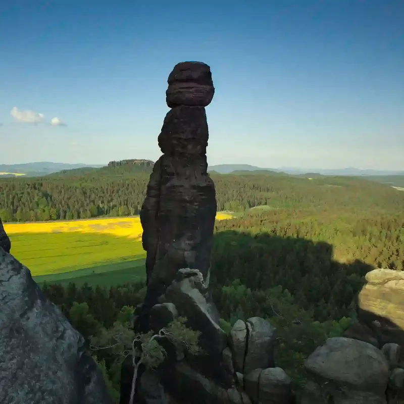 Die Barbarine am Pfaffenstein