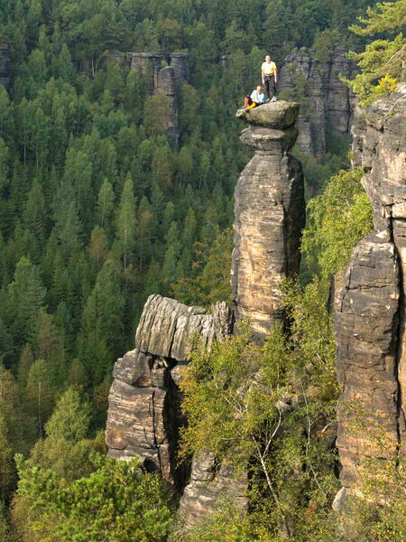 Klettern an der Falkennadel